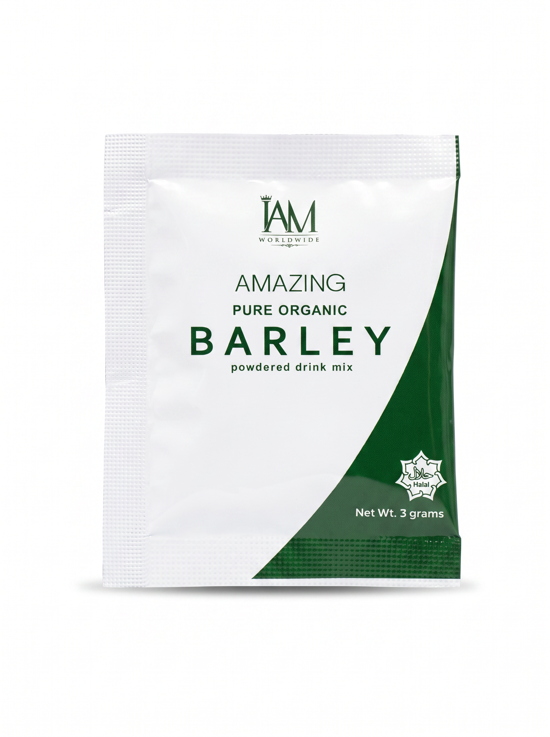 Amazing Pure Organic Barley 3g sachet front