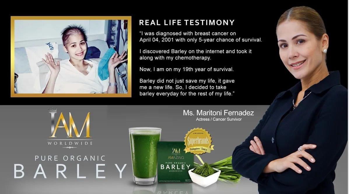 Real life testimony by Ms. Maritoni Fernandez